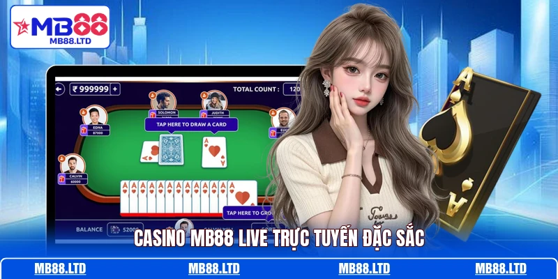 Casino MB88 live trực tuyến đặc sắc
