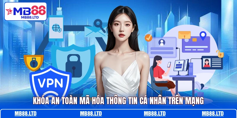 Khóa an toàn mã hóa thông tin cá nhân trên mạng