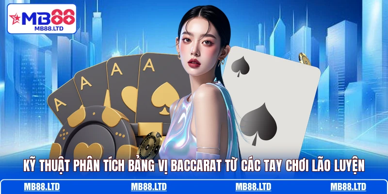 Kỹ thuật phân tích bảng vị baccarat từ các tay chơi lão luyện
