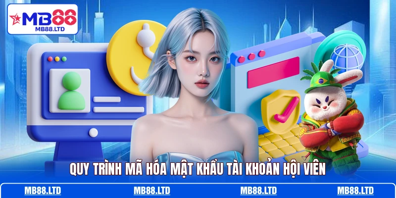 Quy trình mã hóa mật khẩu tài khoản hội viên